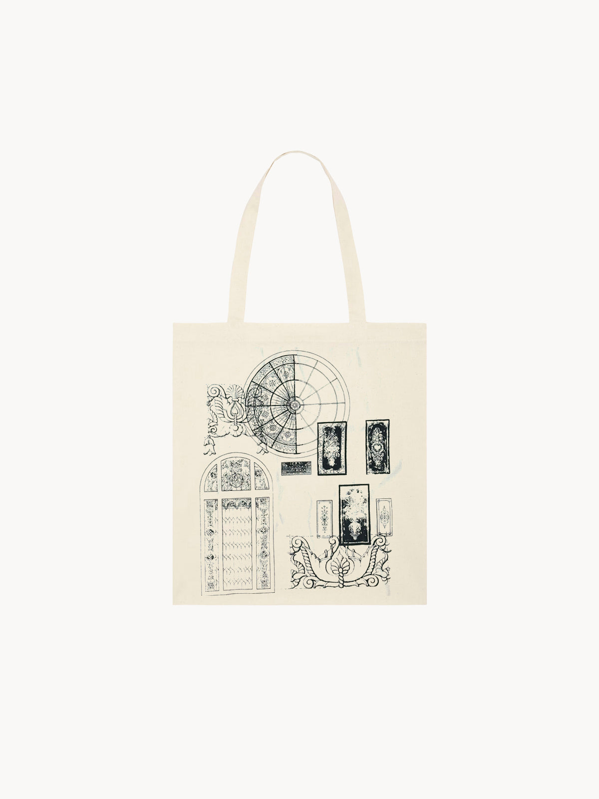 Róth Miksa "vázlatfüzet" natúr totebag