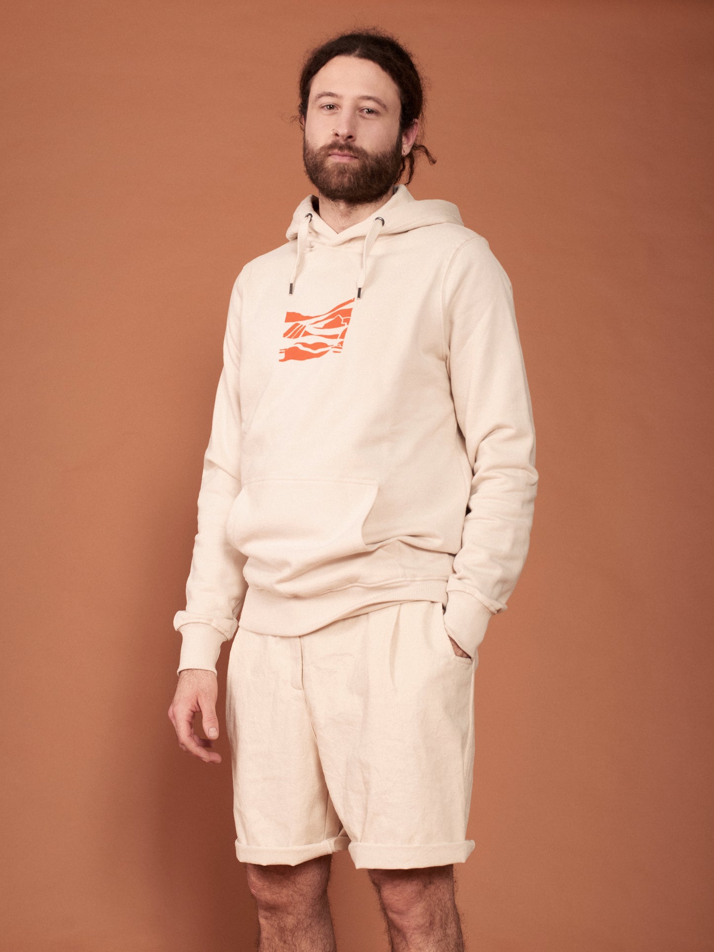 balaton highland natural hooded pullover