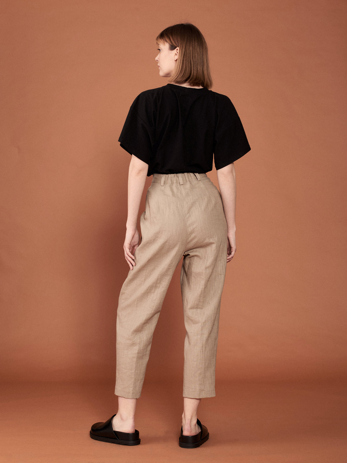 Drapp iron-on trousers for women
