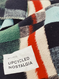 "Printa upcycled nostalgia" blanket