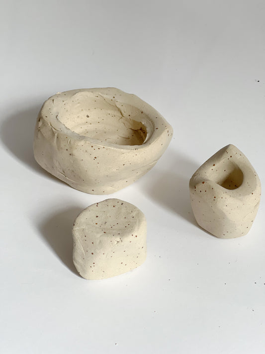 Natural ceramic set 2.