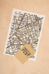 PRINTA'S PEST térkép