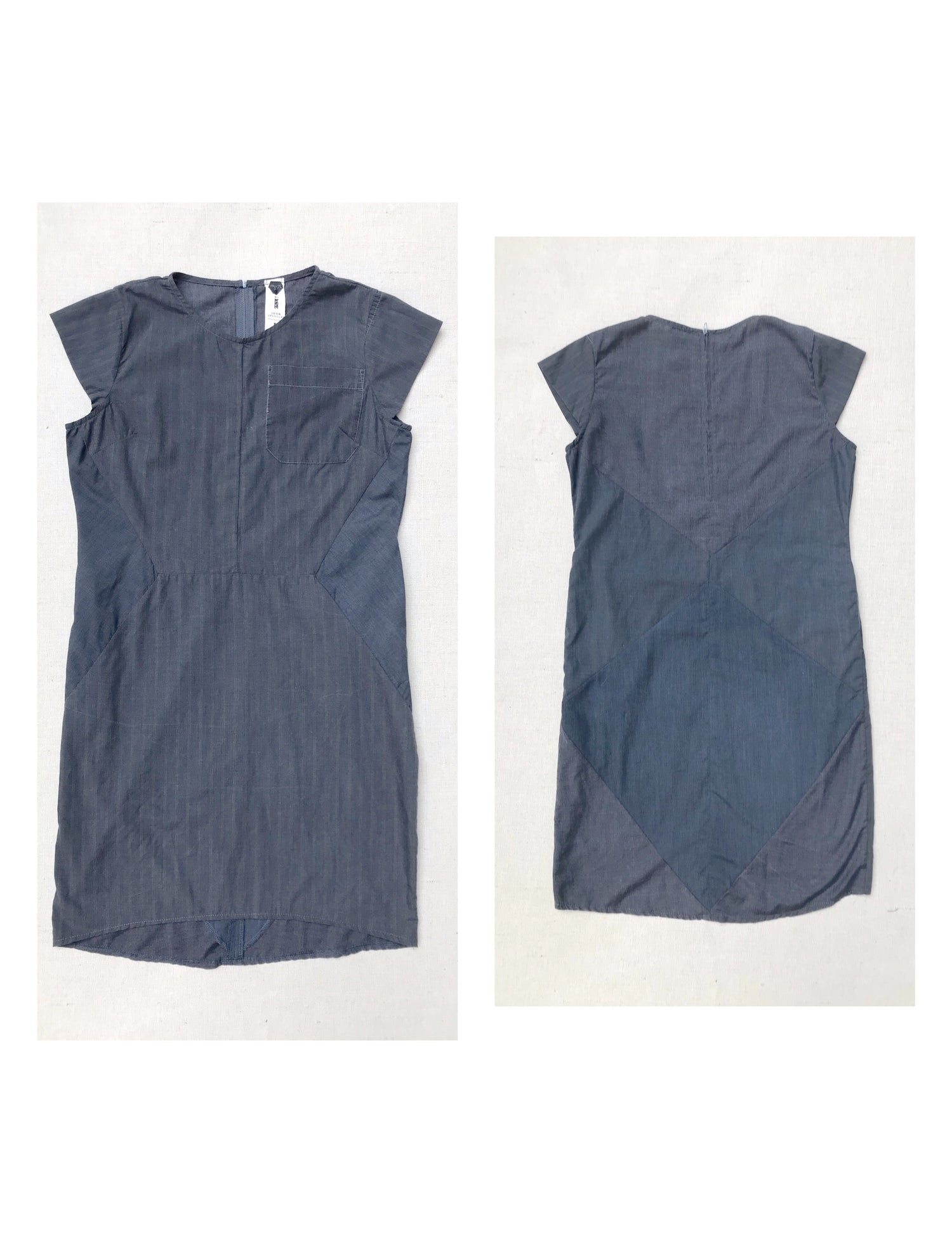 UNIQUE Recycled Teal Dress - ARCHIVE