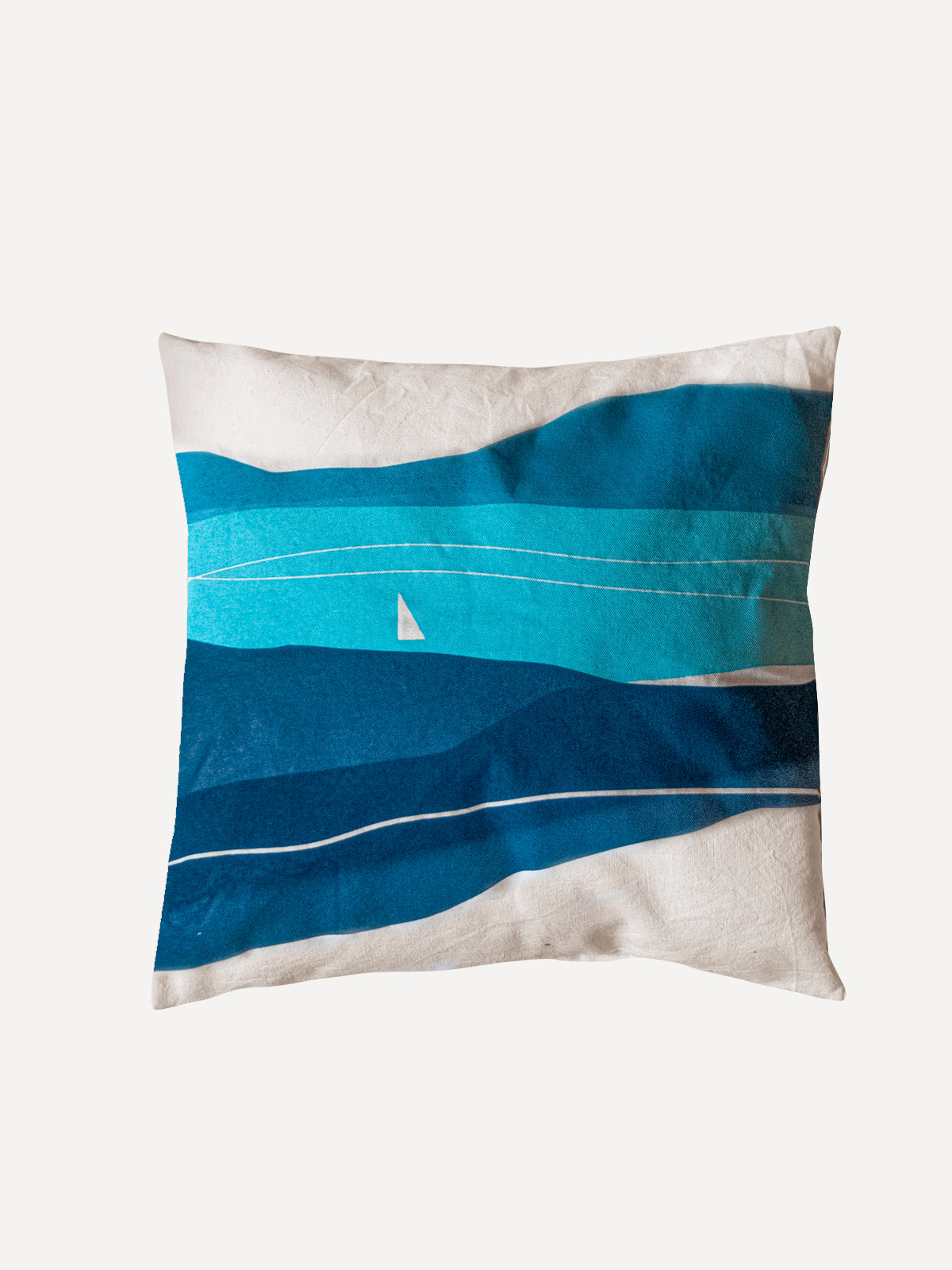 Pillowcase with Balaton pattern