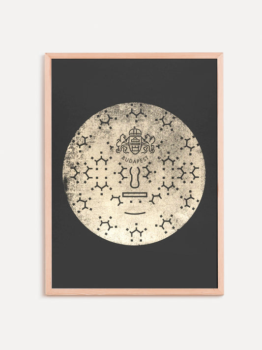 GOLD COVER COVER graphic on a black background - Zita Majoros