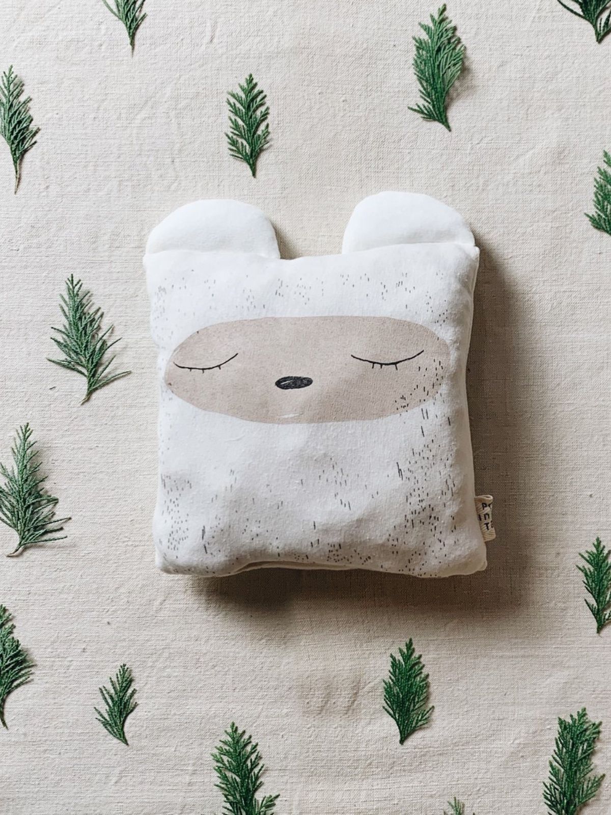 Polar bear pillow doll