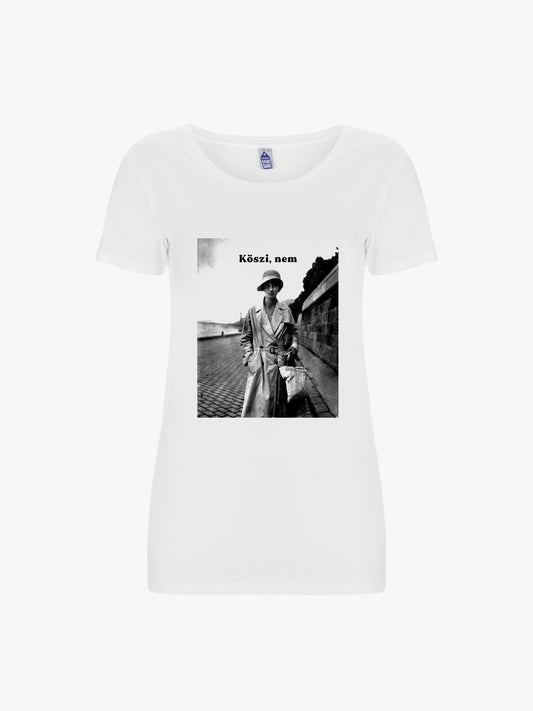 Printa Past - Thank you not black and white t-shirt