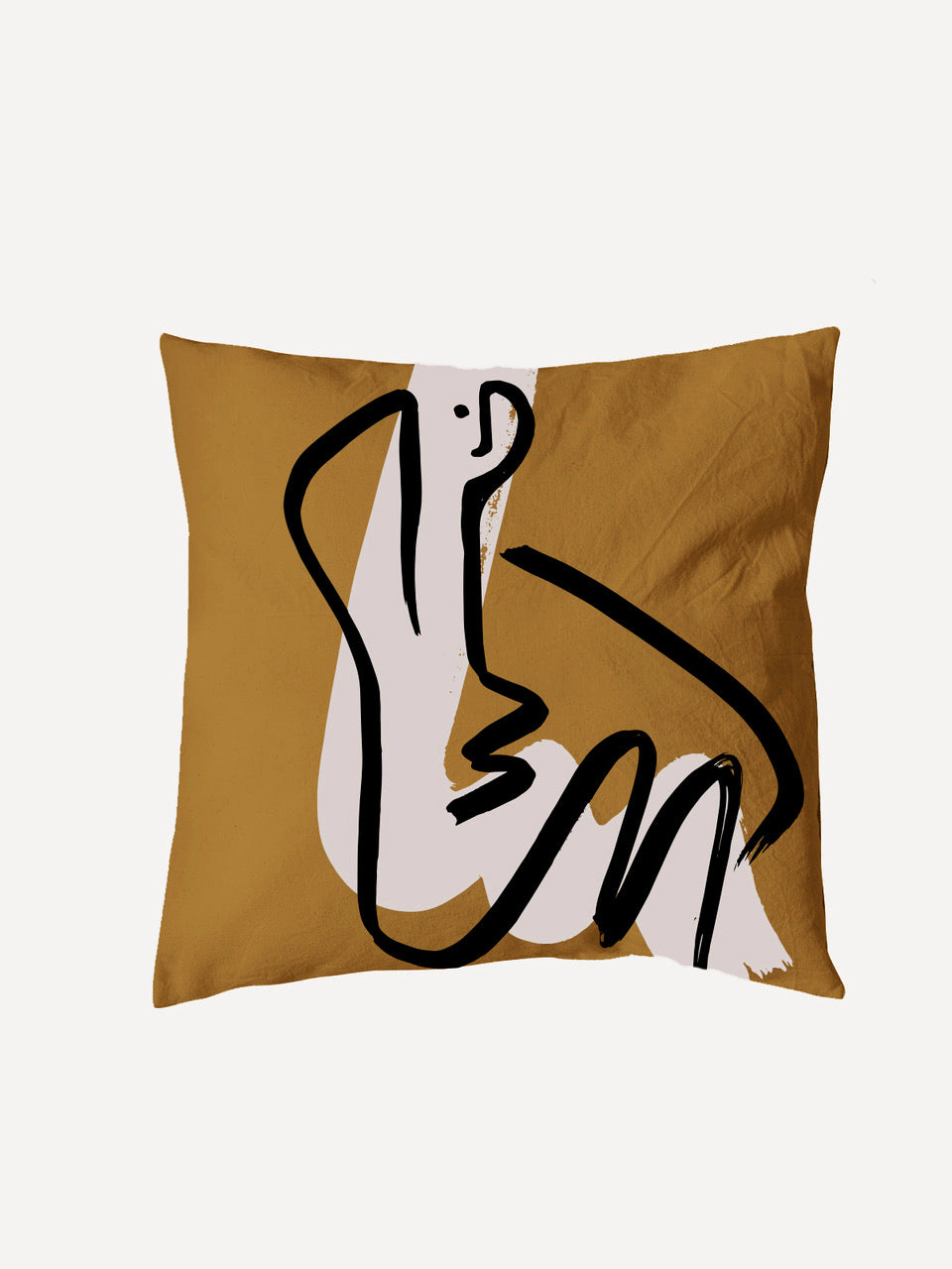 Muse pillowcase (female figure)